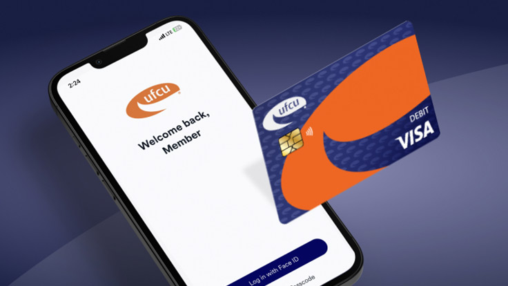 UFCU's mobile app